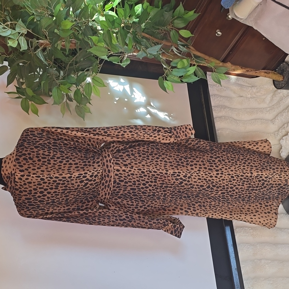 Good American Animal Print Robe - Picture 3 of 4